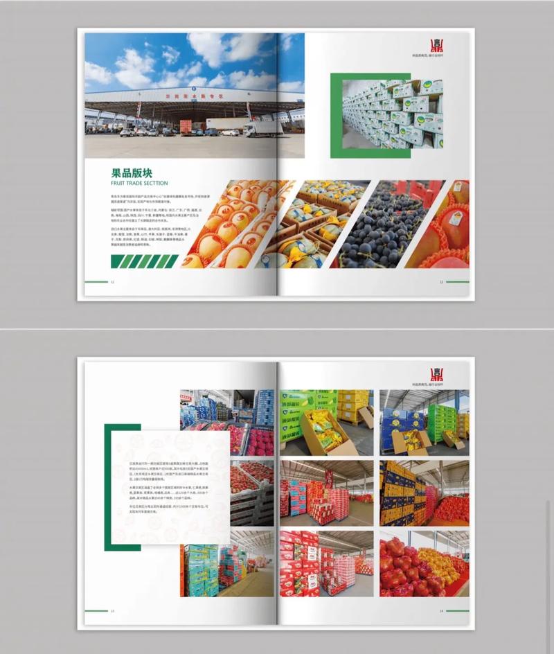 農(nóng)副產(chǎn)品交易中心招商加盟畫冊案例分享